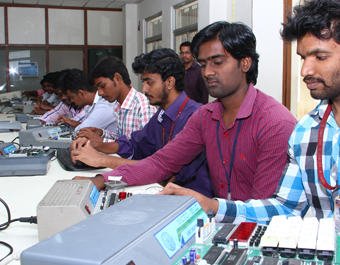 Campus placement training session
